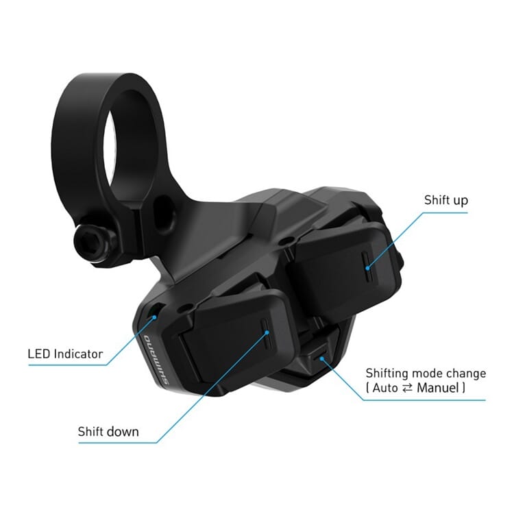 Shimano CUES DI2 shifter - SW-EN605-R | LED display | eBike24