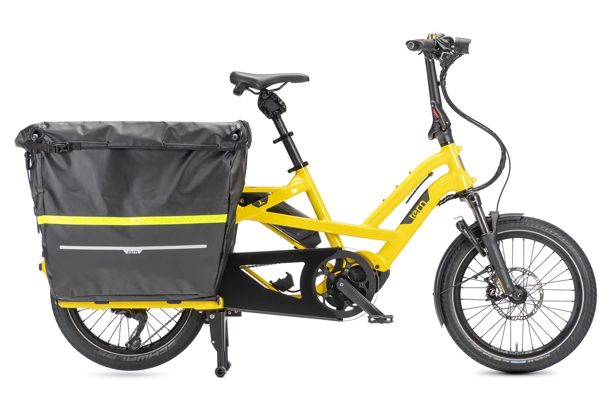 Tern Cargo Lid Lock - attached 2