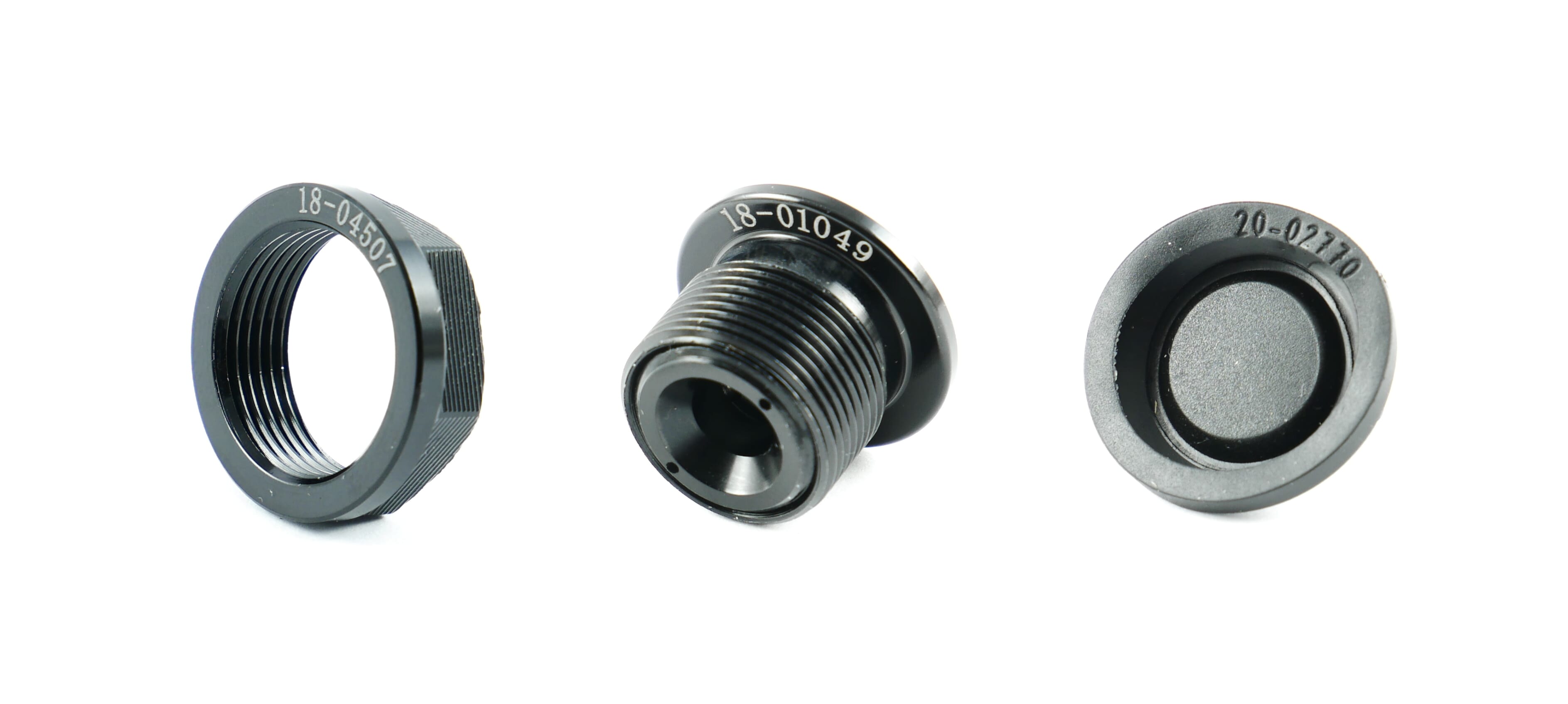 Cube push-button set for battery cover 20-01818