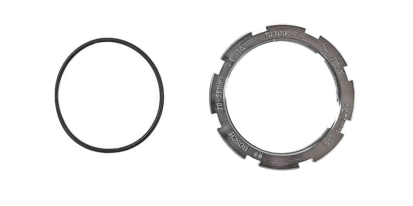 Bosch E-Bike Lock Ring Aluminum-Aluminum Active Performance-ab-2014 with O-Ring