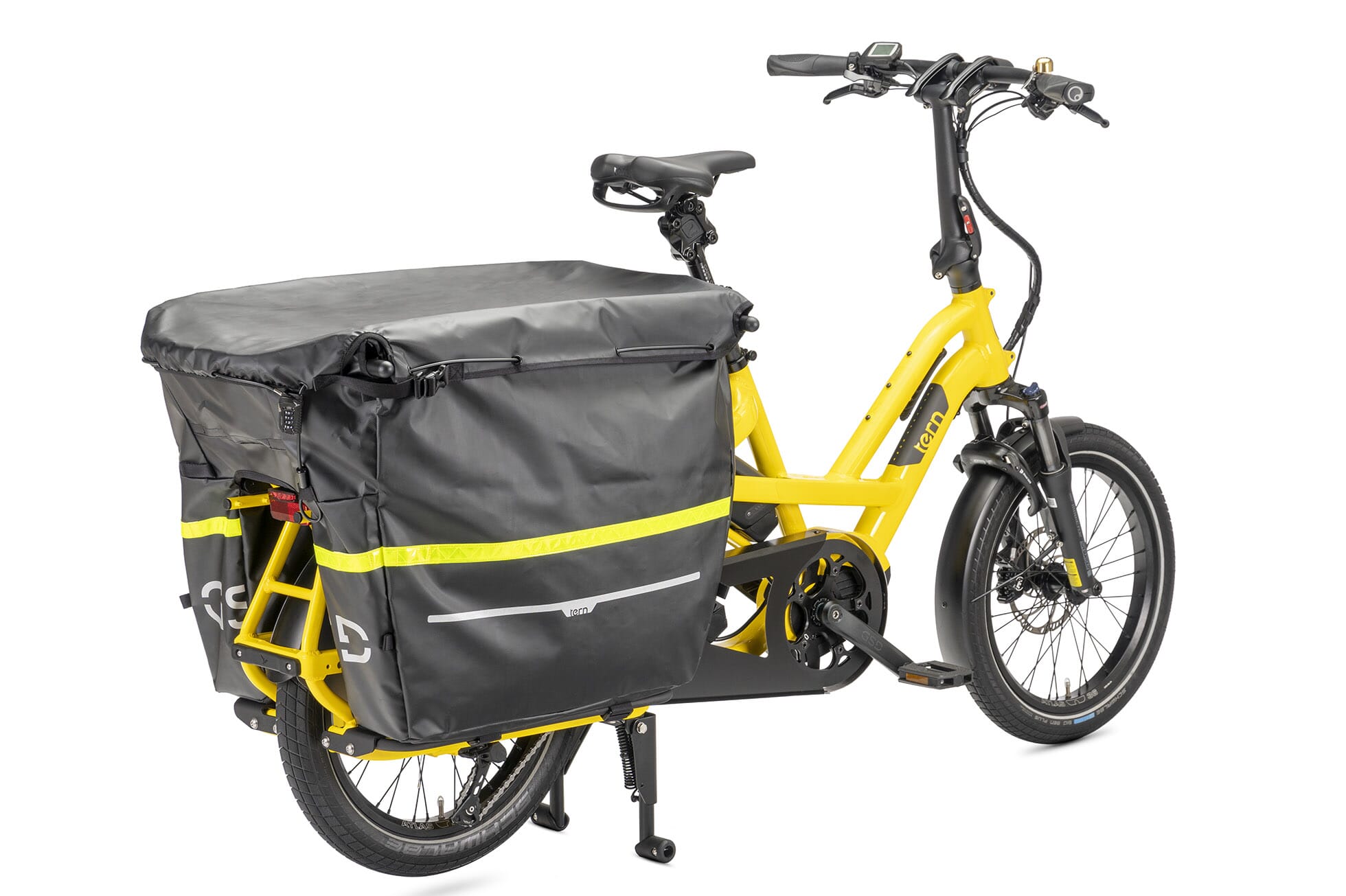 Tern Cargo Lid Lock - attached 1