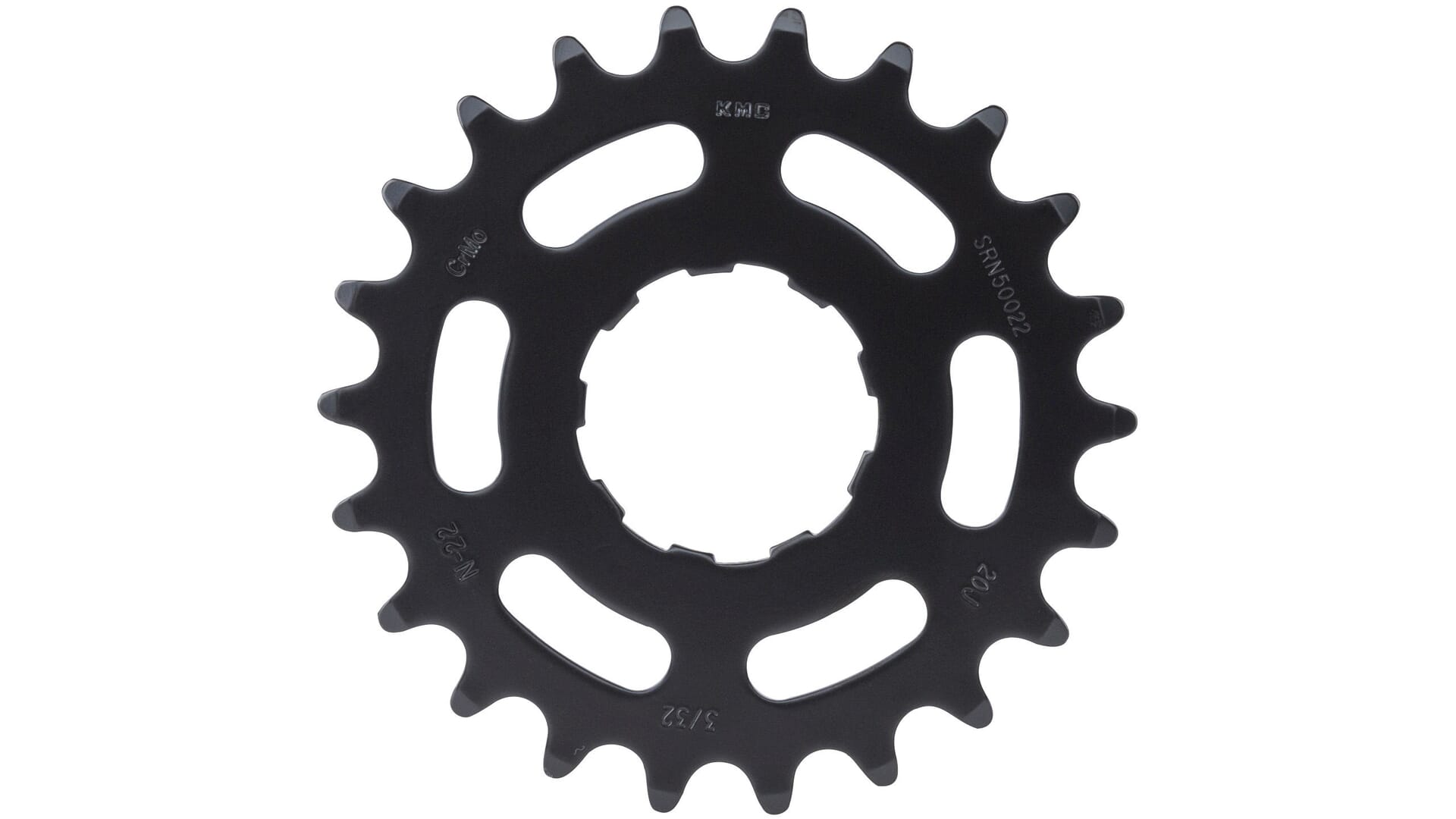 KMC rear hub sprocket for Enviolo hub gears 1/2 x 3/32 22 teeth