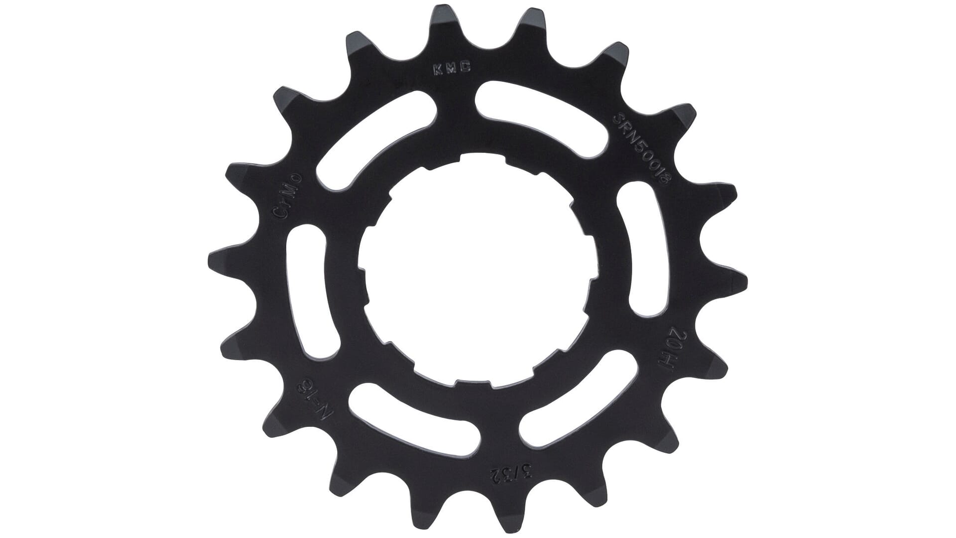 KMC rear hub sprocket for Enviolo hub gears 1/2 x 3/32 18 teeth