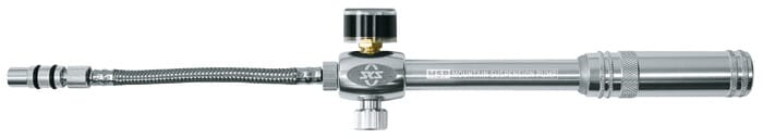 SKS Mountain Suspension Pump - Shock pump. side view