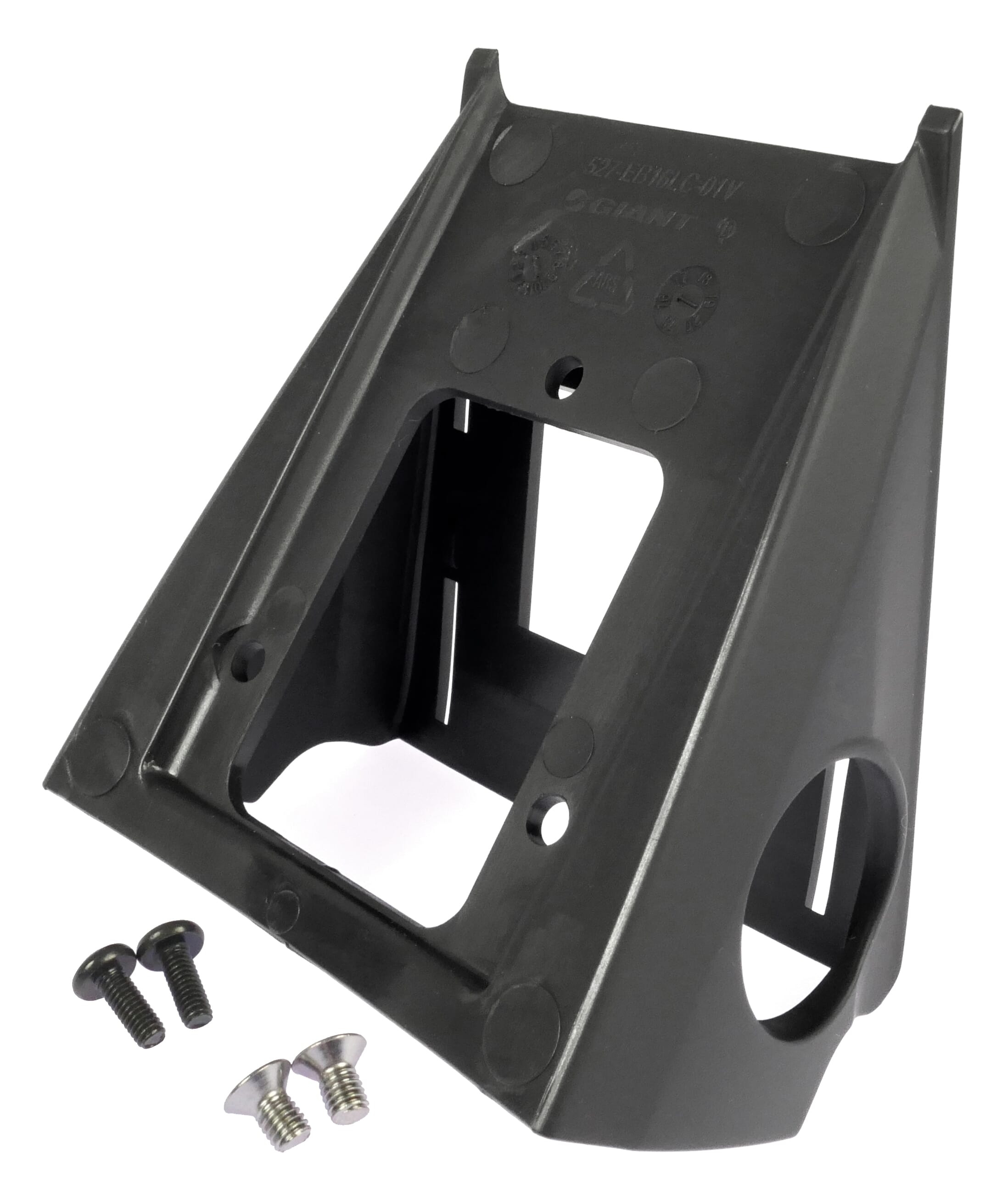 Giant battery-lock cover with fastening screws