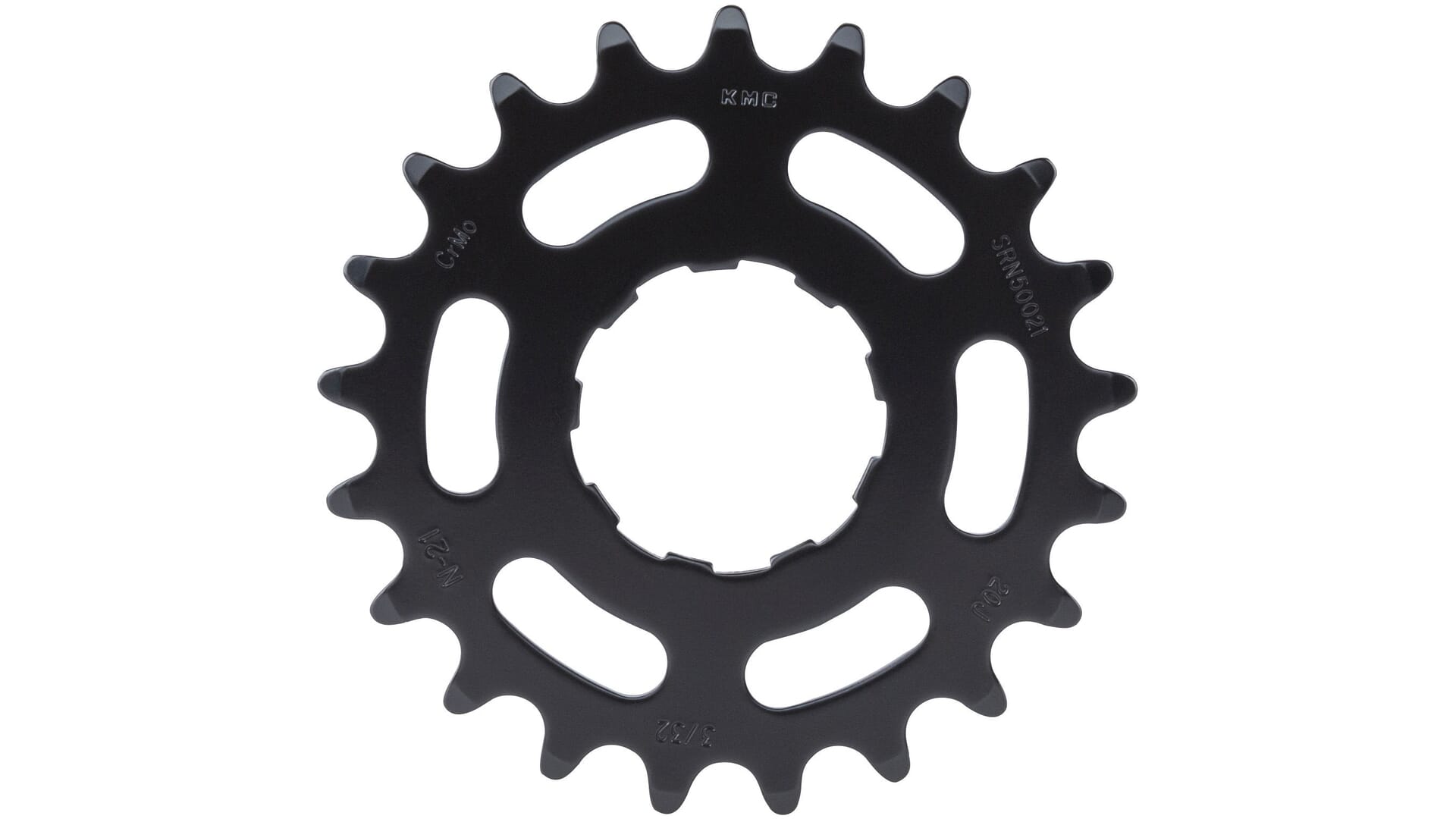 KMC rear hub sprocket for Enviolo hub gears 1/2 x 3/32 21 teeth