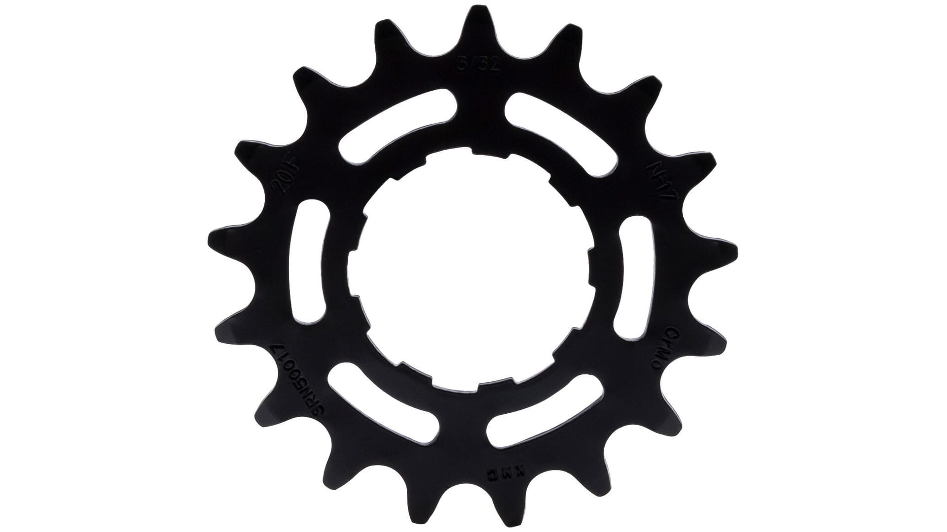 KMC rear hub sprocket for Enviolo hub gears 1/2 x 3/32 17 teeth