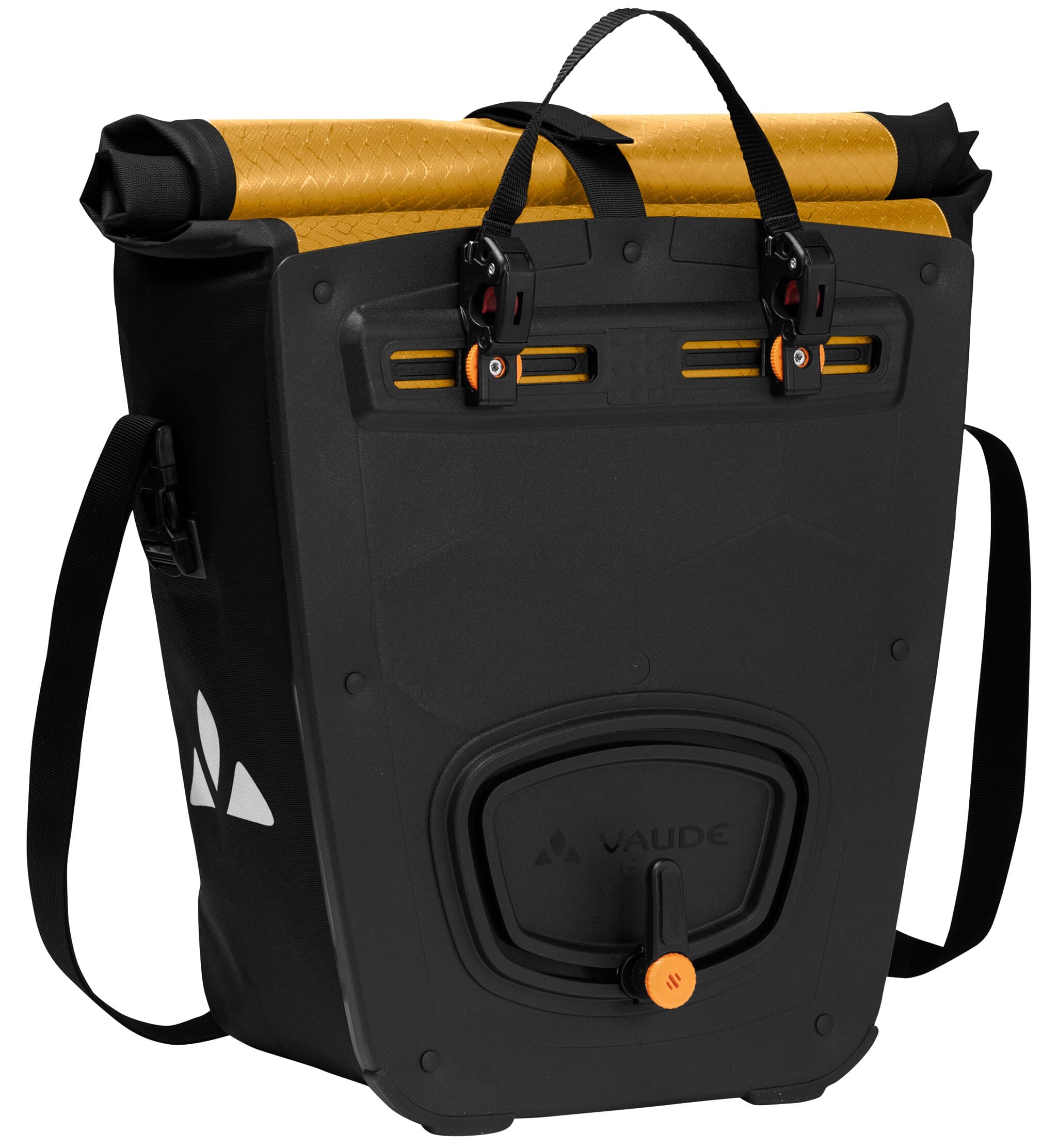 Vaude Aqua Back Colour (recycled) rear pannier pair - yellow back