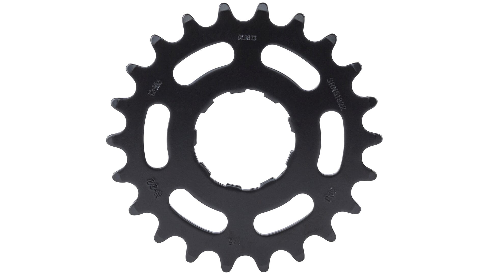 KMC rear hub sprocket for Enviolo hub gears 1/2 x 1/8 22 teeth