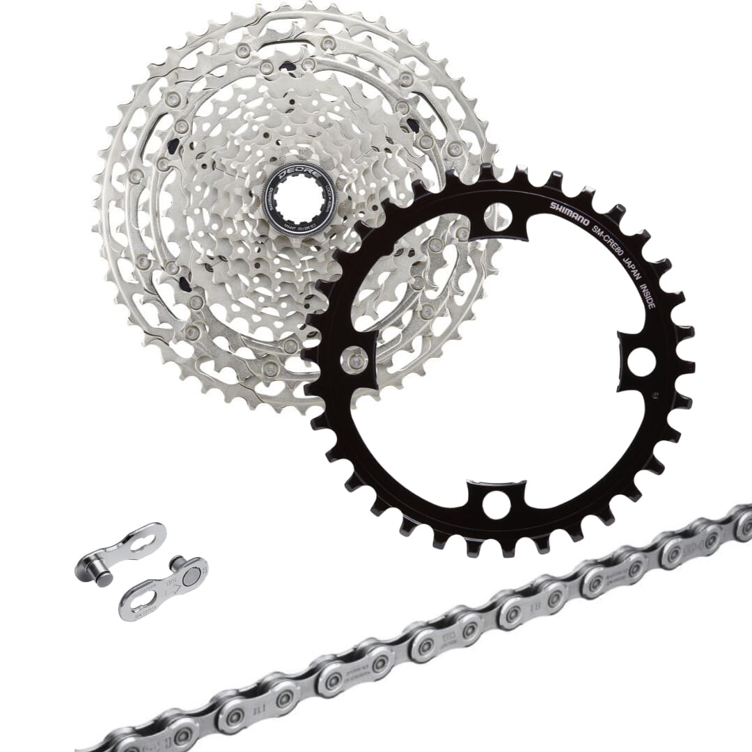 Bosch Gen.4/Gen.5 eBike wear set Shimano Deore 11-speed - Direct Mount 11-51 teeth