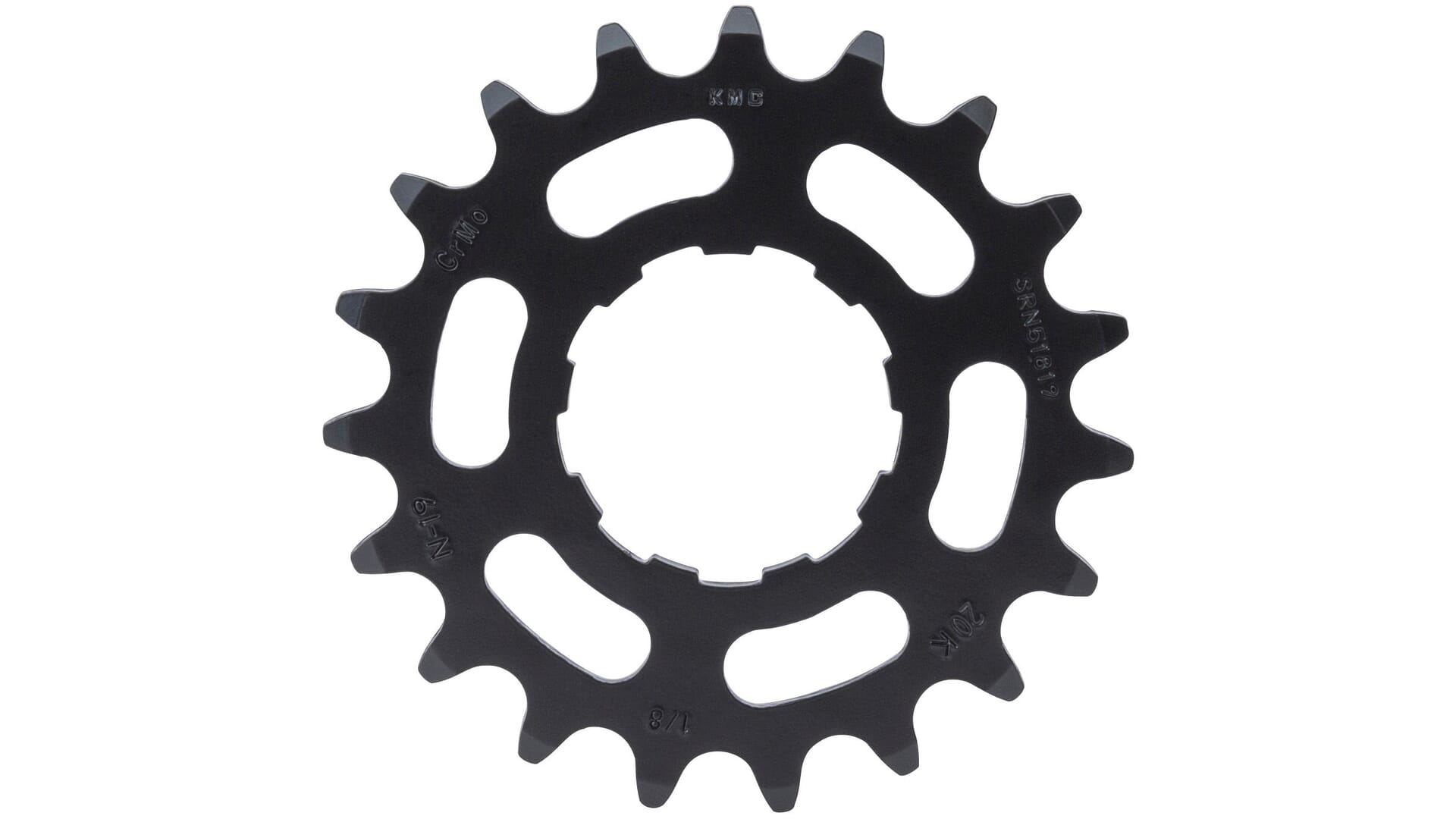 KMC rear hub sprocket for Enviolo hub gears 1/2 x 1/8 19 teeth