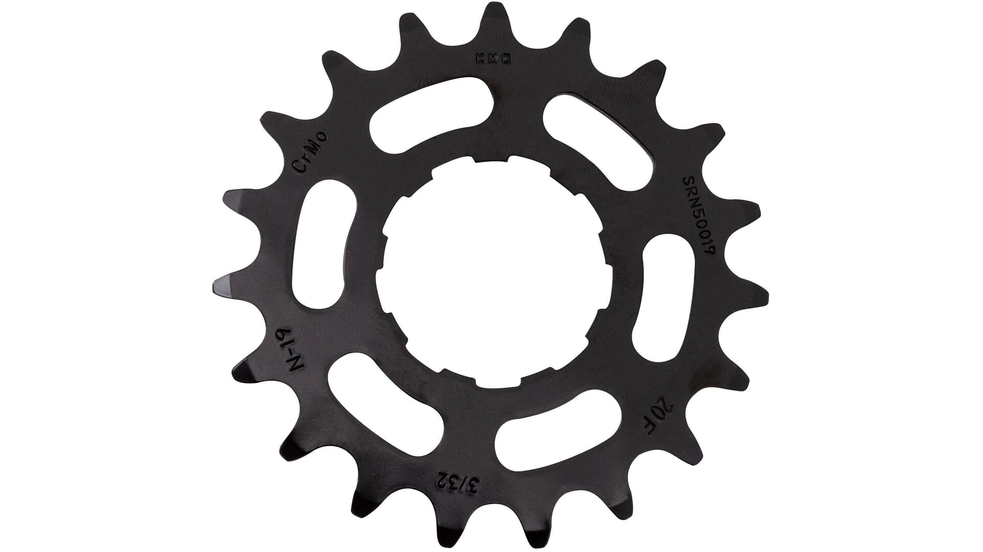 KMC rear hub sprocket for Enviolo hub gears 1/2 x 3/32 19 teeth