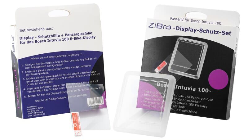 Zibra Display Cover - Set for Bosch Intuvia 100