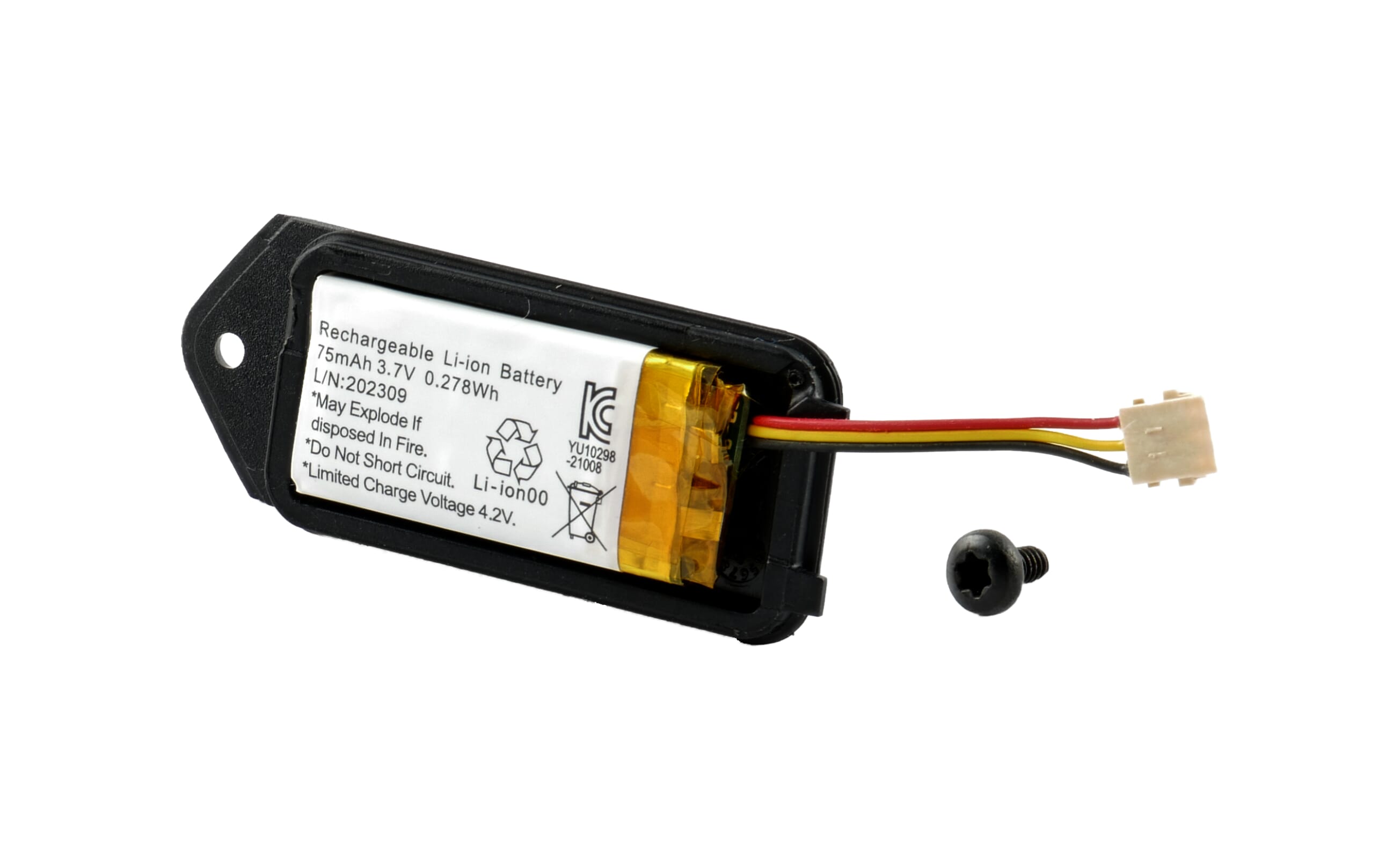 Bosch Purion 200 replacement battery - back cover