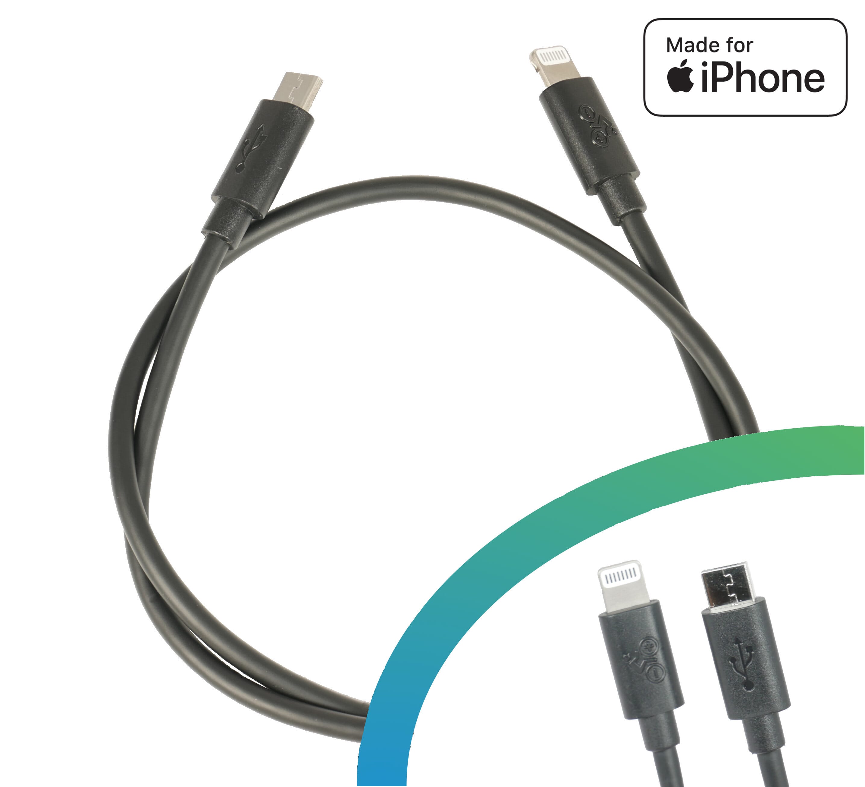 E-bike USB charging cable - for connection between Intuvia display and iPhone