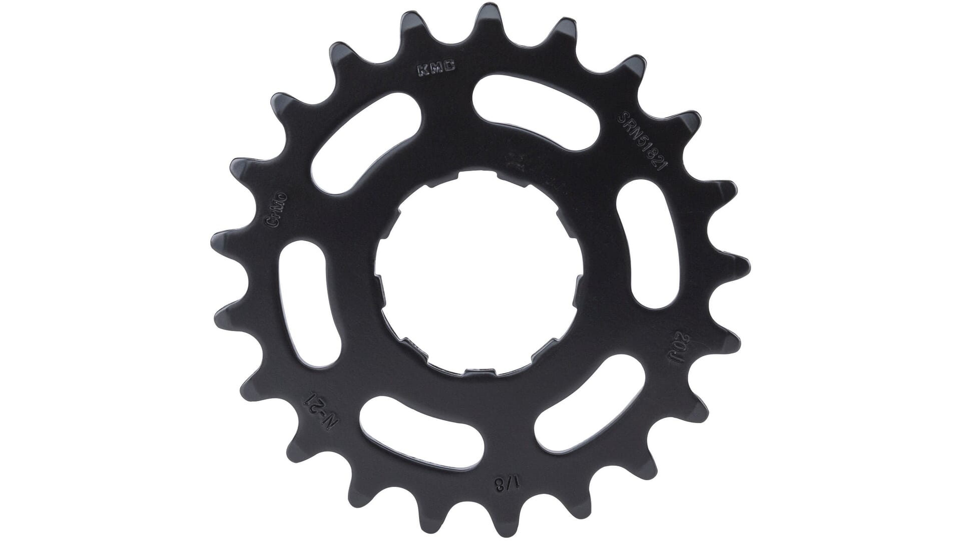 KMC rear hub sprocket for Enviolo hub gears 1/2 x 1/8 21 teeth