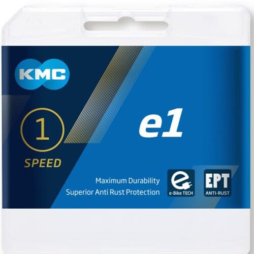 KMC e1 EPT chain, eBike 110 links, silver