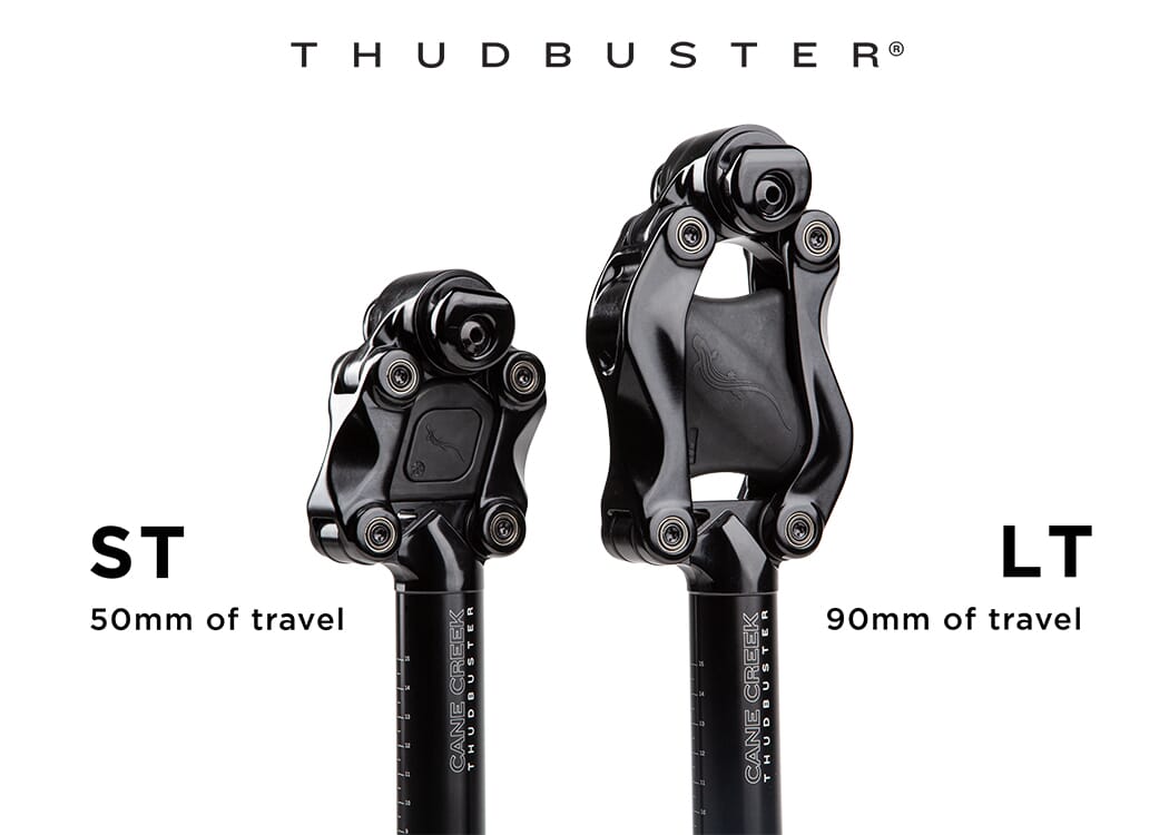 Cane Creek Thudbuster ST 4 suspension seat post comparison