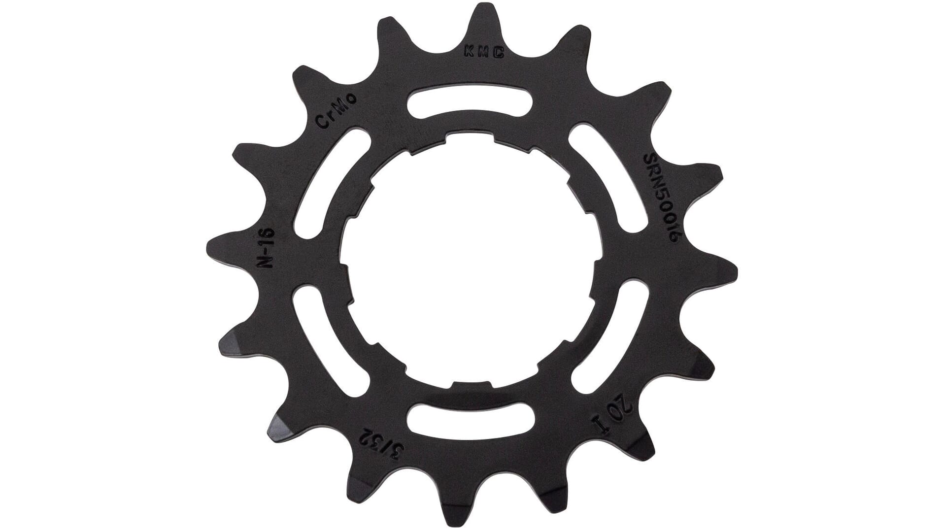 KMC rear hub sprocket for Enviolo hub gears 1/2 x 3/32 16 teeth
