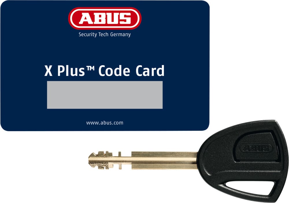 ABUS XPlus key & key card
